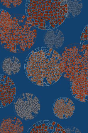 几何印花华亿平台图片