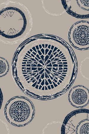 几何印花华亿平台图片