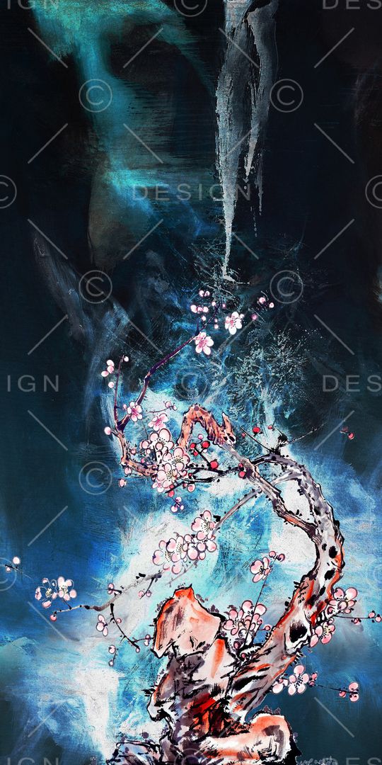 定位花印花华亿平台图片