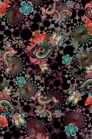 几何印花华亿平台图片