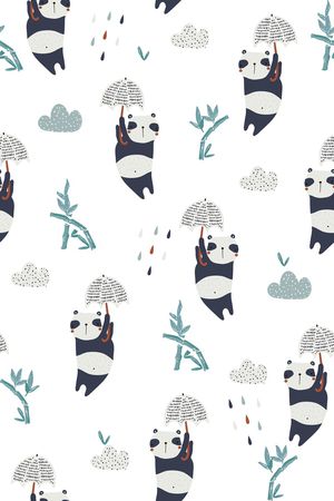 卡通动物印花华亿平台图片