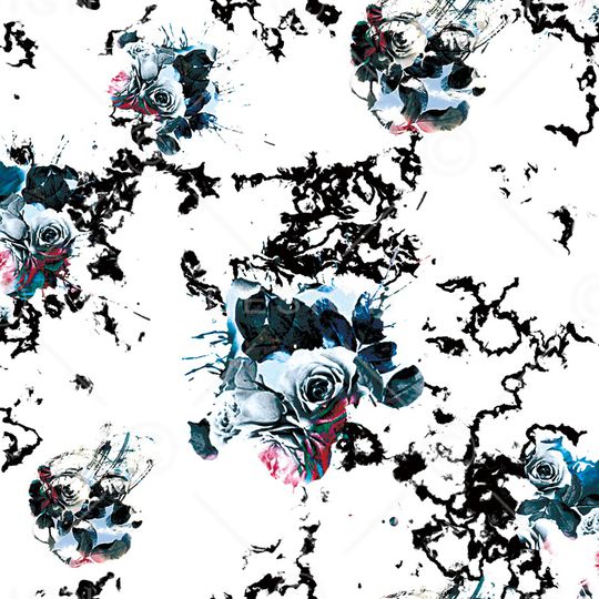 树枝印花华亿平台图片