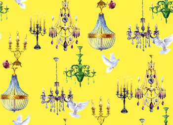 1295745-200220水晶灯白色黄色