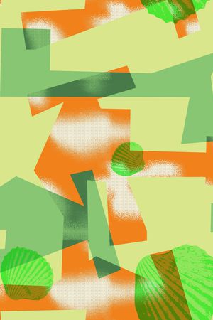 几何印花华亿平台图片