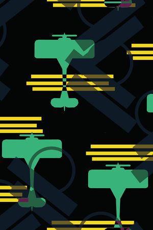 几何印花华亿平台图片