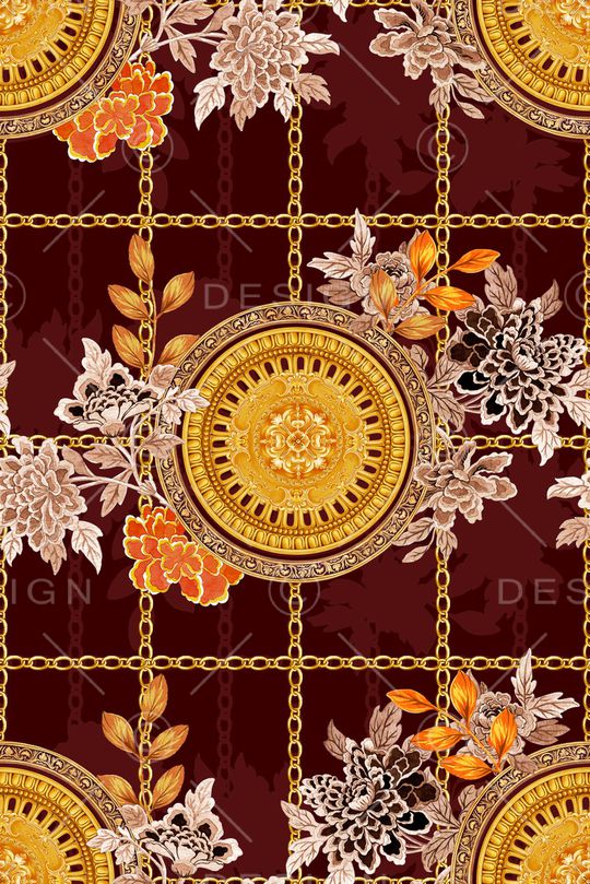 大牌风印花华亿平台图片