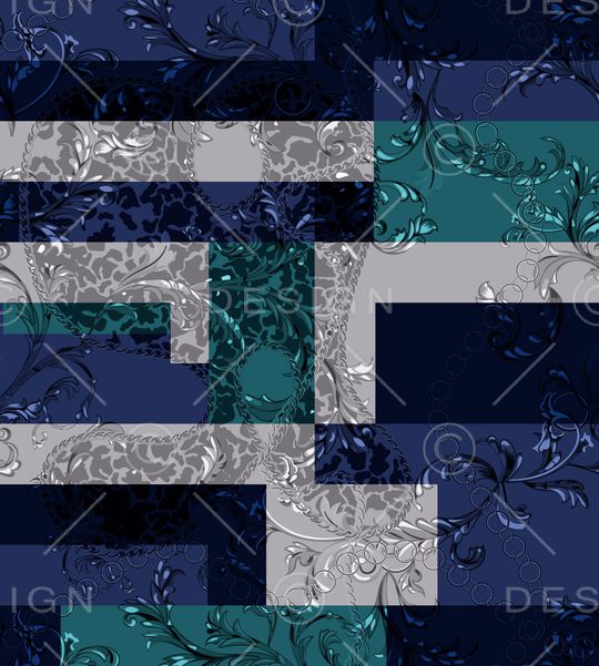 几何印花华亿平台图片