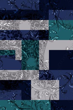 几何印花华亿平台图片