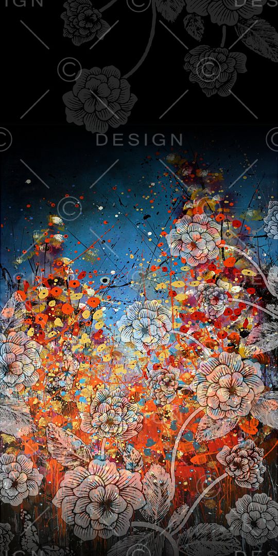 女装定位花印花华亿平台图片