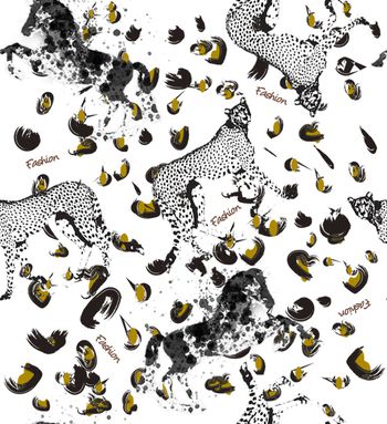 动物印花华亿平台图片