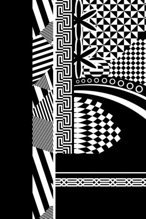 几何印花华亿平台图片