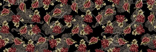 佩斯利印花华亿平台图片