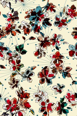 几何印花华亿平台图片