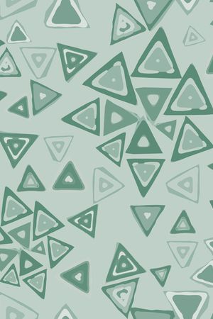 三角形印花华亿平台图片