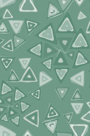 三角形印花华亿平台图片