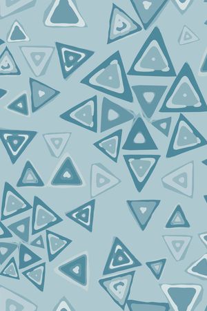 三角形印花华亿平台图片