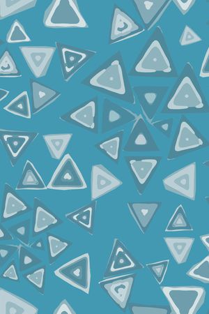 三角形印花华亿平台图片