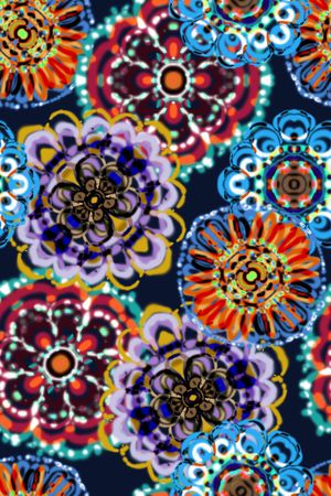 几何印花华亿平台图片