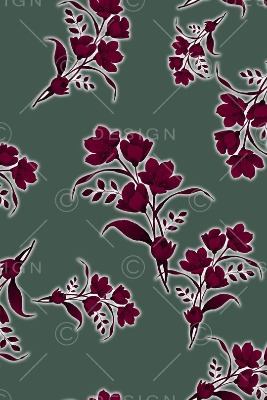 复古印花华亿平台图片