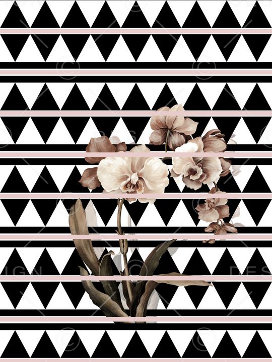 几何印花华亿平台图片