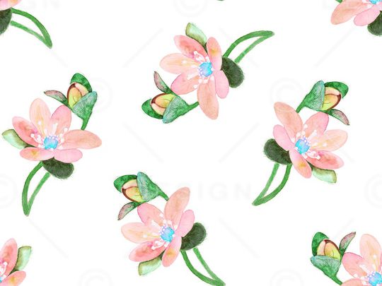 小碎花印花华亿平台图片