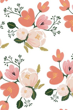 抽象花卉印花华亿平台图片