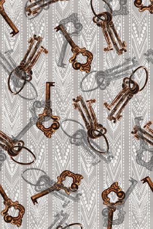 钥匙印花华亿平台图片