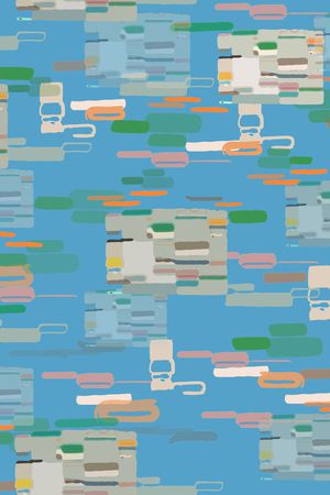 几何印花华亿平台图片