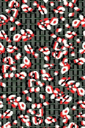 几何印花华亿平台图片