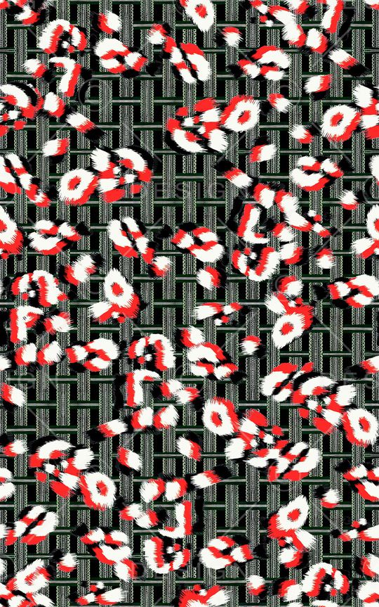 几何印花华亿平台图片