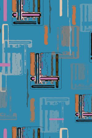 几何印花华亿平台图片