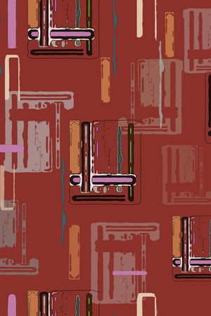 几何印花华亿平台图片