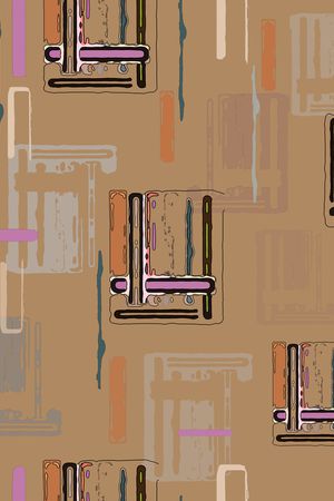 几何印花华亿平台图片