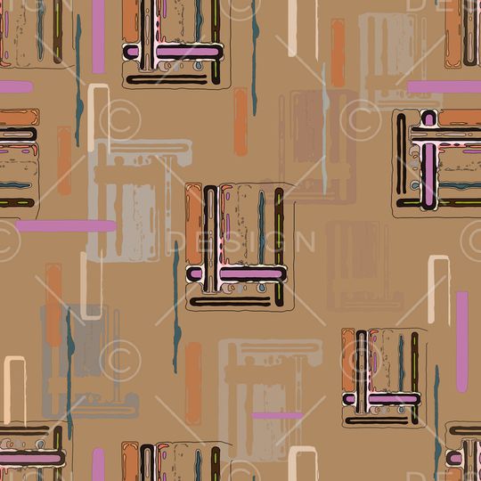 几何印花华亿平台图片