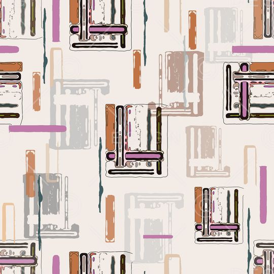 几何印花华亿平台图片