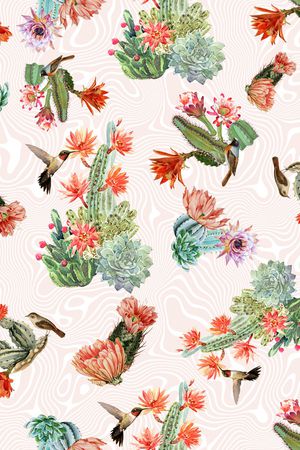 鸟印花华亿平台图片