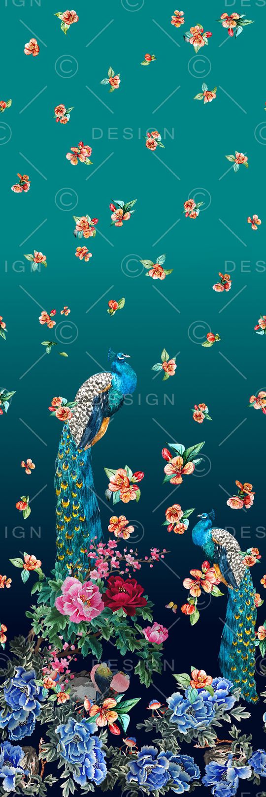 女装定位花印花华亿平台图片