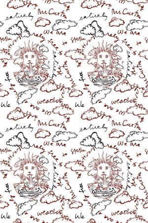 几何印花华亿平台图片