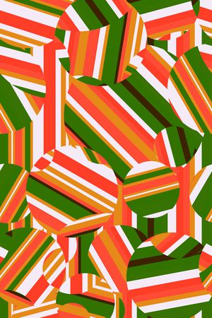 简约印花华亿平台图片