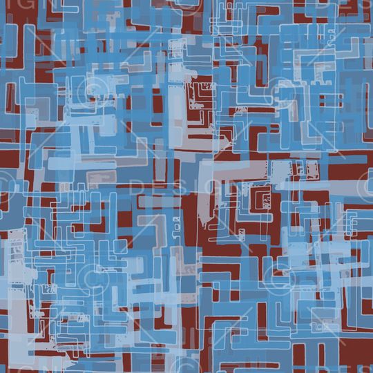 几何印花华亿平台图片