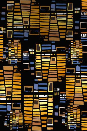 几何印花华亿平台图片