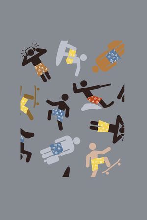 简约印花华亿平台图片