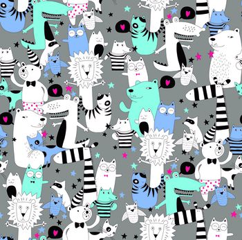 动物印花华亿平台图片