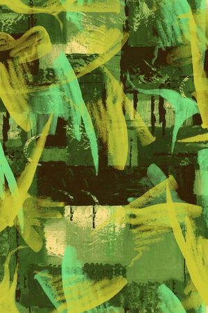 抽象男装印花华亿平台图片