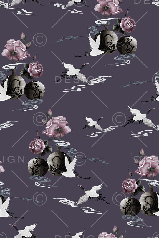 香云纱印花华亿平台图片