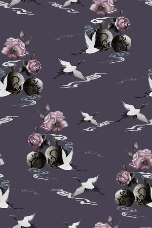 香云纱印花华亿平台图片