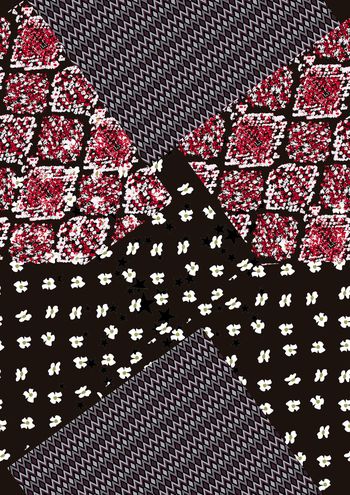 简约印花华亿平台图片