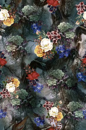 大牌风印花华亿平台图片