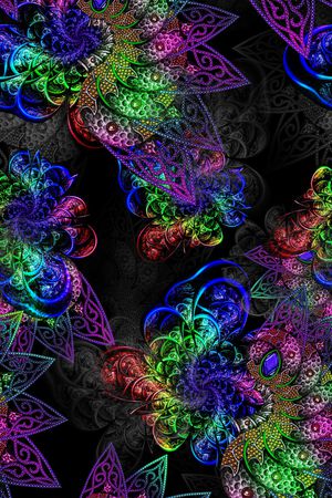 几何印花华亿平台图片