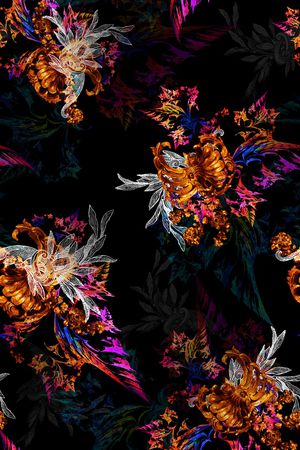 民族风印花华亿平台图片